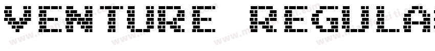 Venture Regular10 M字体转换
